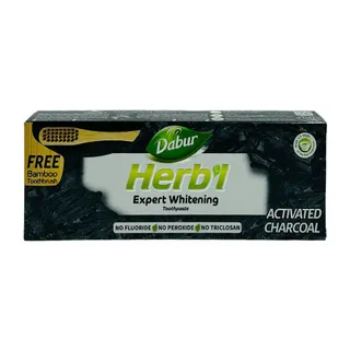 DABUR HERBAL EXPERT WHITENING TOOTHPASTE 150GR + TOOTHBRUSH