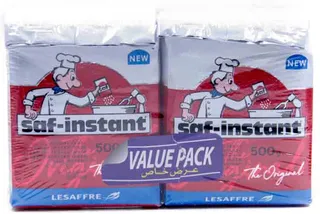 SAF INSTANT YEAST 2X500 GR