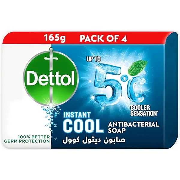 ديتول صابون جسم كوول 4×165 جرام