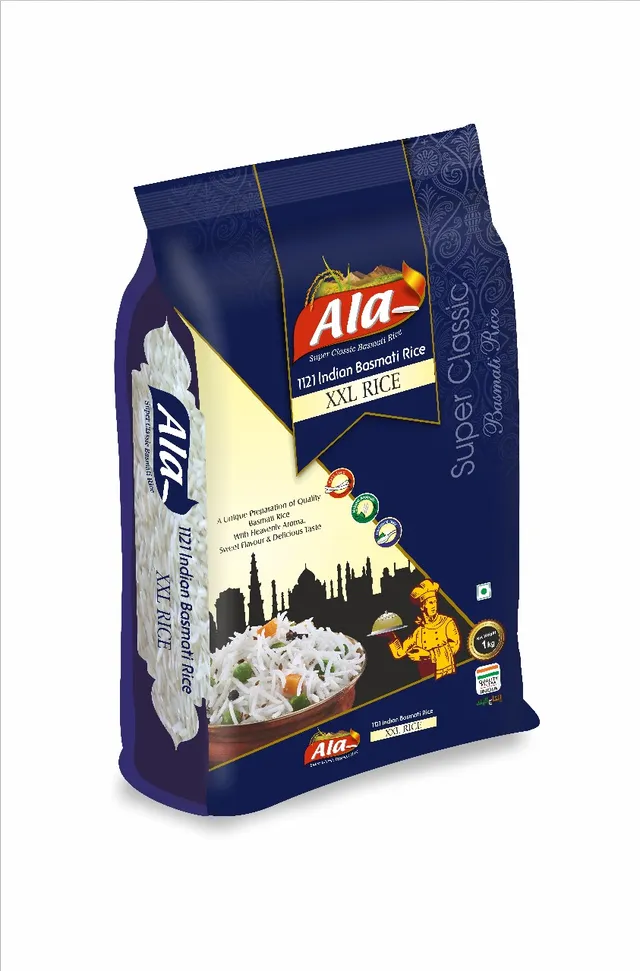 ALA 1121 INDIAN BASMATI RICE 1KG