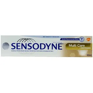 SENSODYNE MULTICARE WHITENING TOOTHPASTE 50ML