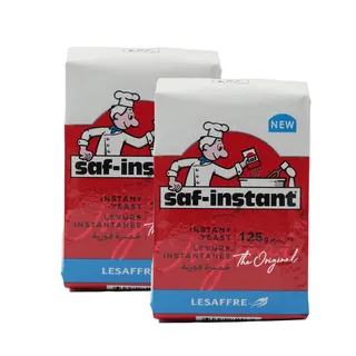 SAF INSTANT DRY YEAST PACKET 2X125 G