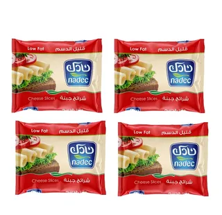 نادك جبن قليل الدسم 3 * 200 جم + 1 مجانا