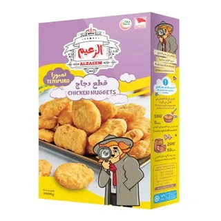 ALZAEEM CHICKEN NUGGETS TEMPURA 400GM
