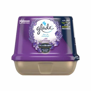 GLADE SCENTED GEL LAVENDER AIR FRESHNER 180GM
