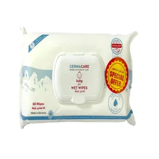 GERMACARE BABY WIPES 60SHEETS