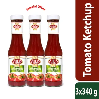 العلالي كاتشب طماطم 3 * 340 غرام