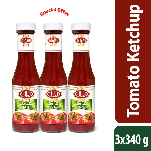 العلالي كاتشب طماطم 3 * 340 غرام