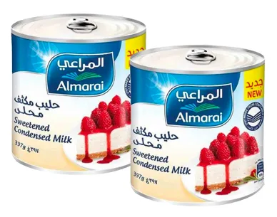 المراعي حليب مكثف محلى 2*397 جرام