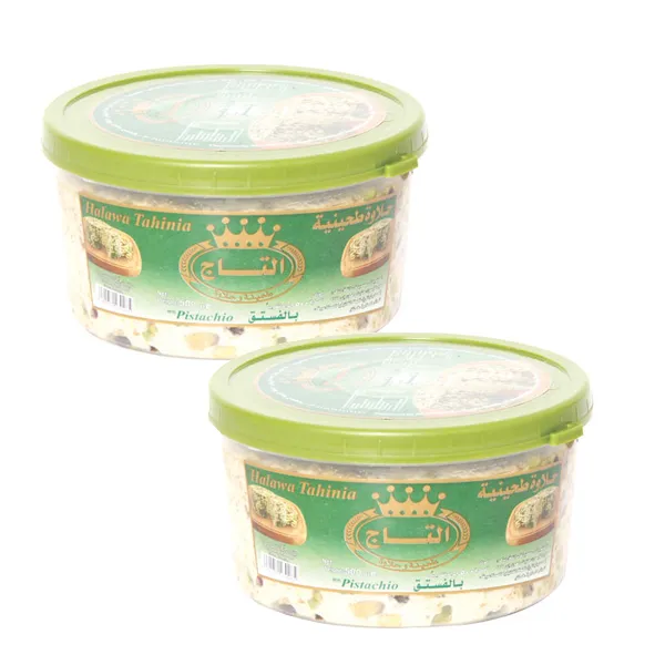 AL TAJ/GAZAL HALWA PISTA 2X500 GR