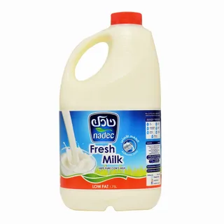 نادك حليب طازج قليل الدسم 1.75 لتر