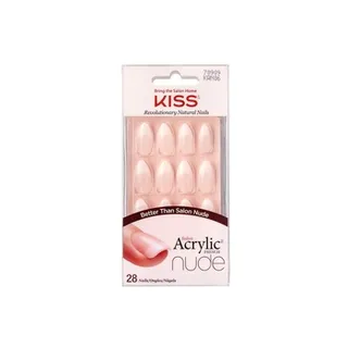 Kiss Salon Acrylic Nude French Nail