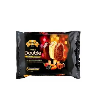 London Dairy Mini Almond Brownie Berry 6 x 60ml