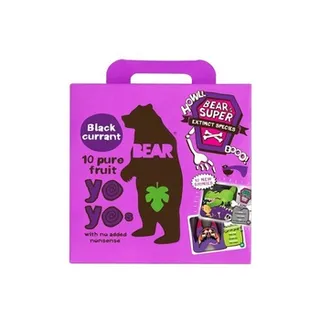 Bear Blackcurrant Yoyo Fruit Rolls 5X20g