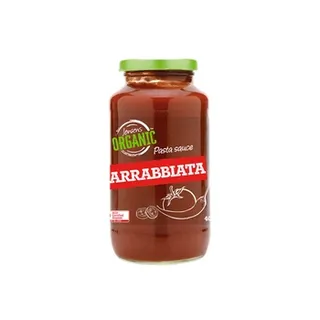 Jensen's Organic Arrabbiata Pasta Sauce 400g