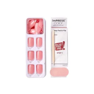 Kiss Impress Color Nails Pretty Pink Kimc003C
