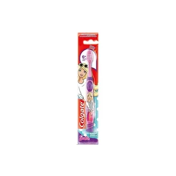 Colgate Extra Soft Toothbrush with Tongue Cleaner Kids 6+ Years Batman / Barbie Design
