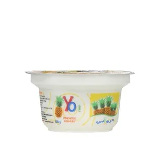Al Rawabi Yoghurt Yo Pineapple 130g