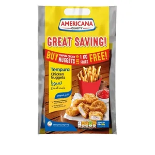 Americana Tempura Chicken Nuggets 700g+300g