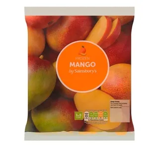 Sainsburys Frozen Mango 500g