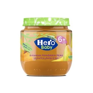 Hero Baby Food Banana Mandarin Pear 130g