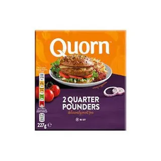 Quorn 2 Quarter Pounders 227g