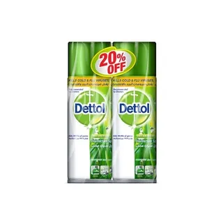 ديتول رذاذ مطهر للأسطح أصلي 2 x 450 ml @ 20% خصم
