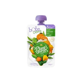 Organic Bubs Super Vegetable Rice Congee 120g
