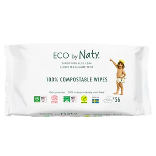 Naty Wipes Aloe 56pcs