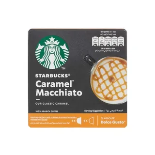 Starbucks Dolce Gusto Caramel Macchito Capsules 127.8