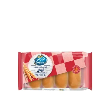 Lusine Sandwich Roll White 50g Pack of 4