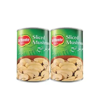 Del Monte Sliced Mushrooms 2 x 400g
