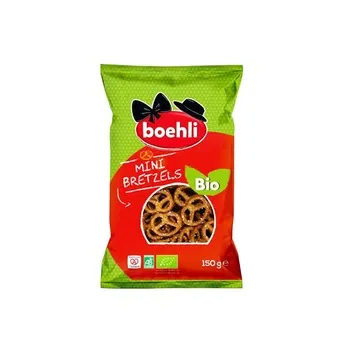 Boehli Organic Salted Pretzel Sticks Bag 150g