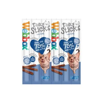 Webbox Cat Treat Tasty Sticks Cod 30g (6 Pcs)