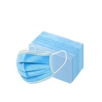 3 Plies Face Mask With Ear Loop 50S