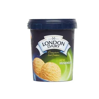 London Dairy Ice Cream Musk Melon Tub 500ml