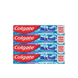 Colgate Max Fresh Cool Mint Gel Toothpaste 75ml Pack of 4
