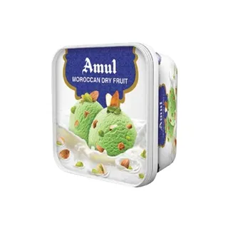 Amul Ice Cream Moroccn Dry Fruit 1L