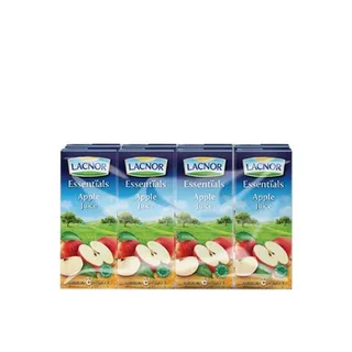 Lacnor 100% Juice Apple 8 x 180ml