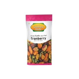 جودنس فودز كرانبيري + مكسرات وبذور باكيت 40g
