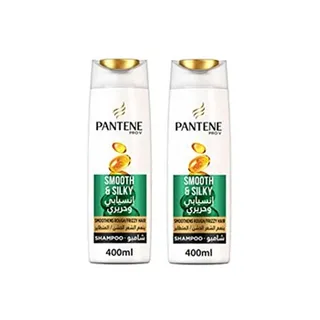 Pantene Pro-V Smooth & Silky Shampoo 2X400ml