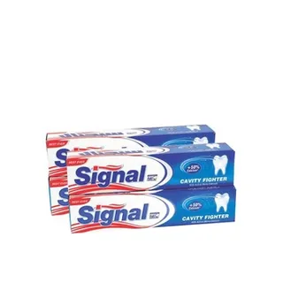 سيجنال ثيرابيست كافيتي فايتر معجون أسنان 4X100ml