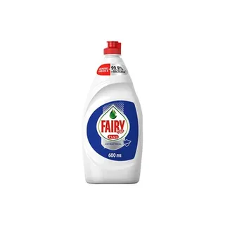 Fairy Plus Antibacterial Dishwashing Liquid Soap With Alternative Power To Bleach 600 ml