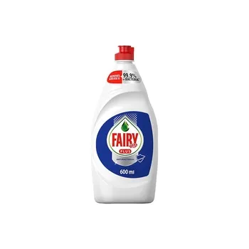 Fairy Plus Antibacterial Dishwashing Liquid Soap With Alternative Power To Bleach 600 ml