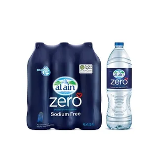أل عين زيرو صوديوم 6 x 1.5ltr