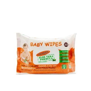 Palmers Baby Wipes Flow Pack of 20 Wipes