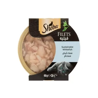 Sheba Fillets Sustainable Whitefish 60g