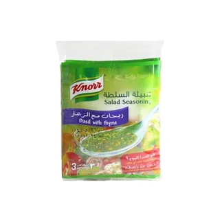 Knorr Salad Seasoning Basil & Thyme 4 x 10g
