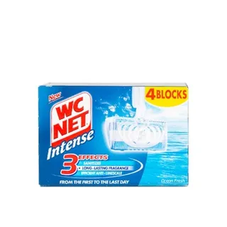 Wc Net Ocean Fresh Toilet Block 4 Pieces Blue