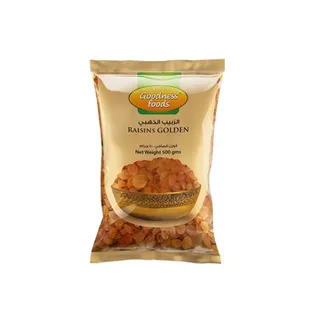 Goodness Foods Raisins Golden 500g